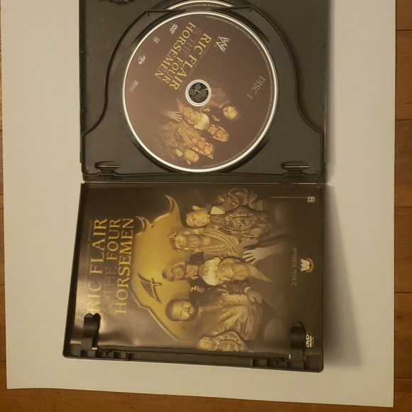 Ric Flair & The Four Horsemen WWE 2 DVD set New old stock - Picture 3 of 4